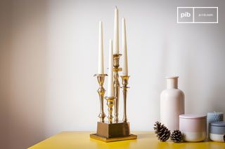 Candelabro in metallo Kold