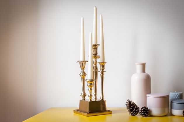 Candelabro in metallo Kold