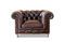 Miniatura Chesterfield poltrona in pelle Jahn Foto ritagliata