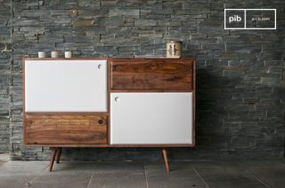 Credenza di design in legno 1969