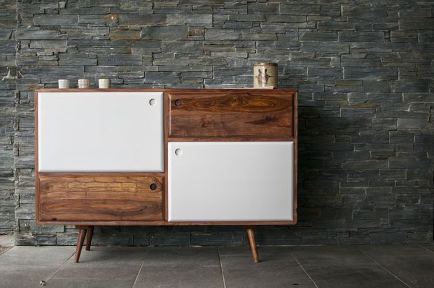 Credenza di design in legno 1969