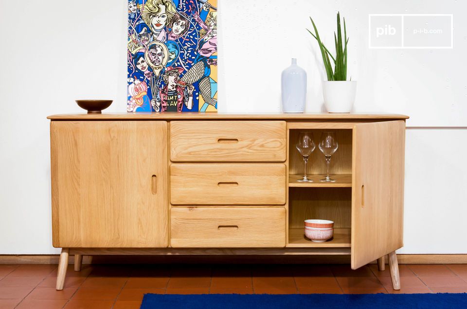 Credenza in quercia Kadrell