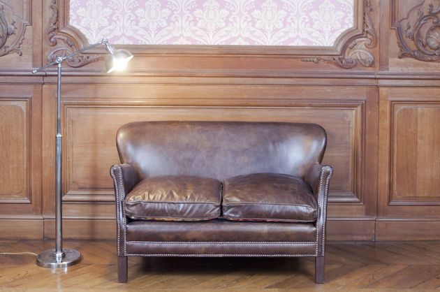 Divano in pelle Turner