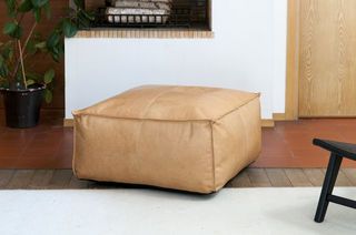 Grande pouf in pelle Marsliden