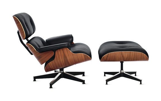 La Eames Lounge Chair e l'ottomano