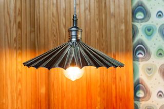 Lampada a sospensione in ottone Charlotte