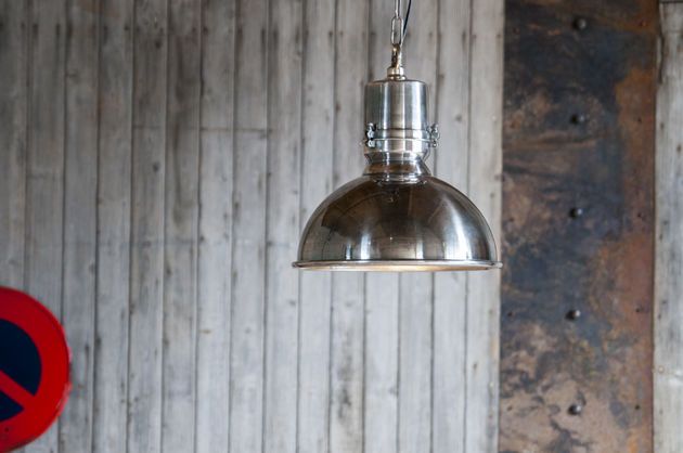 Lampadario argentato Lynce