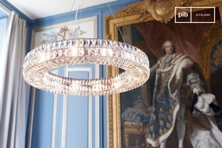Lampadario in vetro Monte Carlo