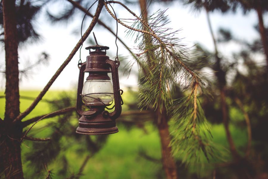 lanterna per il giardino