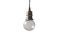 Miniatura Piccola lampada a sospensione argentata Darwin Foto ritagliata