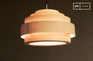 Plafoniera in bamboo 40cm