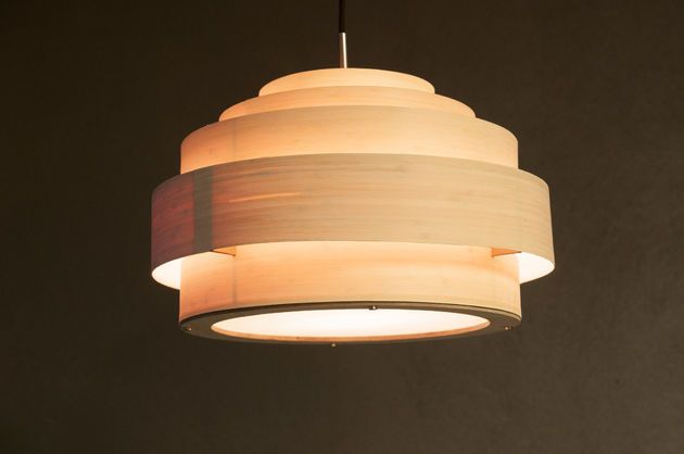 Plafoniera in bamboo 40cm