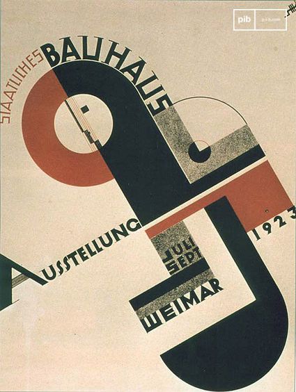 Poster Bauhaus 1923