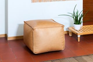 Pouf in pelle Marsliden