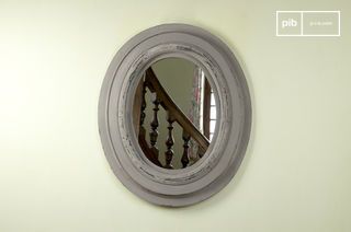 Specchio in legno Napoleone