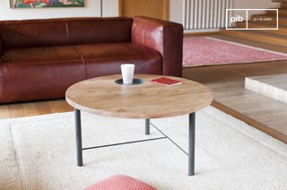 Tavolo da caffè in legno Bascole