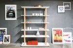 Vecchia collezione di librerie moderne scandinave